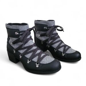 New Merrill Shiloh II Warm Boot Ankle Boots Black Grey